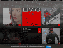 Tablet Screenshot of liviosport.it